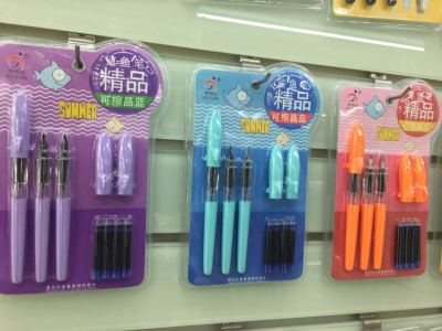 Shark color pen set is on the market, the price is beautiful