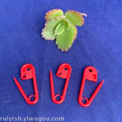 Supply Plastic Color Pin, Plastic Clothing Accessories Safety Pin, Plastic Pear-Shaped Pin, Plastic Buckle