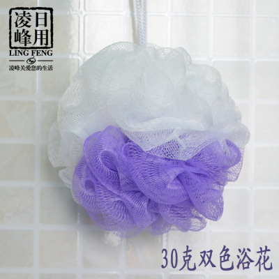 Classic two-color series 30 grams of new bath ball color bath flower export genuine manufacturers direct discount