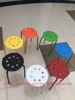 direct sales fashion good-looking restaurants and restaurants at home nine hole color round stools