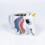 Unicorn rainbow colored mug heat sensitive ceramic water mug coffee mug