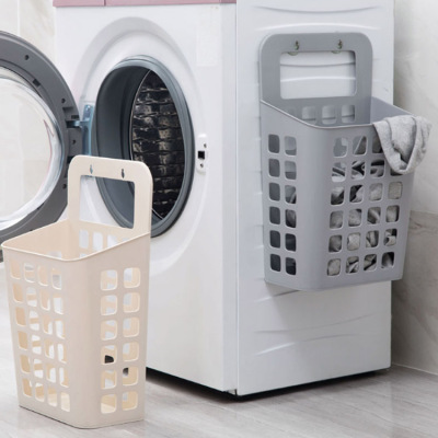 Japanese suction cup hanging laundry basket plastic laundry basket large size laundry basket laundry basket