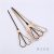 Disposable Flower Toothpick Scissors Bamboo Stick Fruit Toothpick Creative Fruit Toothpick Cocktail Decorative Pick Fruit Pastry Fork