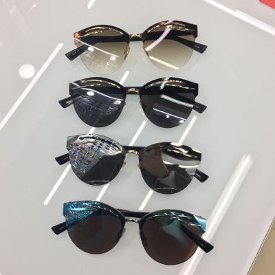 New personality sunglasses women's sunglasses spot color