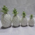 Manufacturers supply ceramic pineapple furnishings four sets of simple modern pineapple crafts 