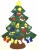 Christmas Tree Handmade DIY Children's Educational Fun Felt Patch Christmas Tree Non-Woven Holiday Decoration Supplies