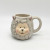 3D animal cartoon ceramic cup hand-painted alpaca ceramic cup American cartoon animal cup customized