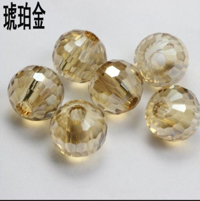 Crystal accessories direct sales, 10#96 faceted earth beads crystal ball beads