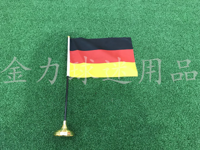 German table flag metal desk flag holder flag holder plastic table flag base flagpole