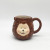 3D animal cartoon ceramic cup hand-painted alpaca ceramic cup American cartoon animal cup customized