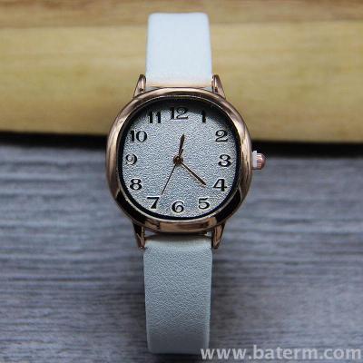 New fashion hot sale college wind small fresh square digital belt watch for women students watch
