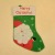Christmas Stockings Christmas Decorations Brushed Affixed Cloth Embroidered Patterned Stockings Christmas Gift Bag Gift Bag Show Window Decoration