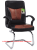 Factory direct sales leather surface bow leg back office conference dedicated office chair