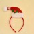 Christmas Decoration Christmas Head Band Terry Fabric Lamb Wool Head Buckle Holiday Decoration Party Supplies
