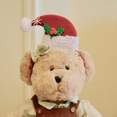 Christmas Decoration Christmas Head Band Terry Fabric Lamb Wool Head Buckle Holiday Decoration Party Supplies