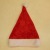 Christmas Hat High-Grade Flannel Indentation Bilateral Cap Christmas Holiday Decoration Party Supplies Adult Christmas Hat