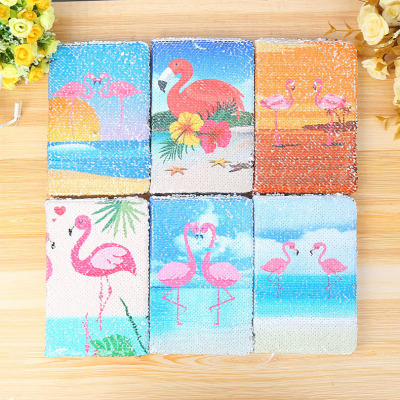 Notebook sequins personality notebook with sequins fish scales best-selling notebook diary sequin notobook