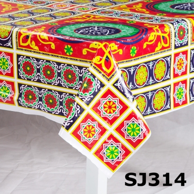 Manufacturers direct sales: PVC tablecloth mat Muslim Ramadan