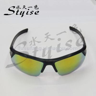 Sports wind sunglasses frosted frame outdoor mountaineering cycling sunshade sunglasses 415