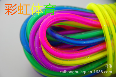 Yi Cai Wholesale Primary and Secondary School Students Adult 2.8 M Large Bold Flash Crystal Rope Skipping Game-Specific Skipping Rope