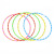 Yi Cai 1.6 Gong Is in Charge of Reflective Children's Hula Hoop Body-Building Loop, Beginner Sports Equipment Hula Hoop