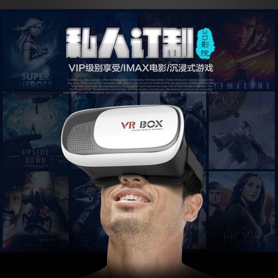3d virtual reality VR glasses factory original second generation VRBOX3D glasses mobile phone private cinema
