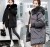 Large size women's cotton-padded clothing winter wind in Europe and the United States loose hooded warmth thickened 