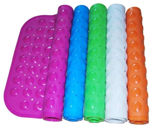 hot sale solid color/transparent bubble wrap bathroom non-slip mat massage mat floor mat anti-silp mat of bathtub pvc foot pad