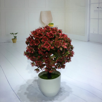 Miniature miniature bonsai flower potted plant manufacturers direct sales simulation flowers