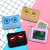 New stereo glasses cartoon zero wallet card set bus cute cartoon metro card bank card access control card set