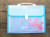 Office storage bag flamingo storage bag stationery bag student bag file bag