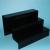 Yiwu weihai newly designed black 3 acrylic steps display frame