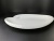 Commodity ceramic plate tableware 12 inch egg - shaped fingermark plate