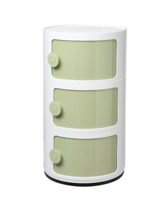 Y24-3805 Plastic Storage Box Organizing Cabinet Creative Three-Layer Storage Cabinets ABS Cabinet
