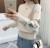 Thickened sweater women's long-sleeved loose embroidered flower student pullover sweater women's wear