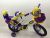 Bicycle buggy children's bicycle 121416 minion buggy with back seat and cart basket