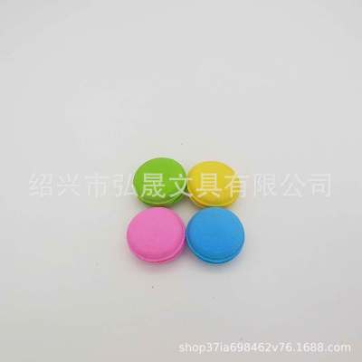 4 rubber manufacturers of cutie Macaron series 3D customized rubber sets