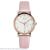 New love leather simple digital face ladies love watch