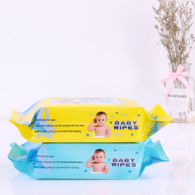 Baby wipes paper double soft skin care Baby children special wipes 80 pieces