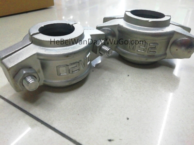 Stainless steel 304dn40-dn400 stainless steel copy ring clamp high pressure groove clamp