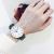 Fashion trend college wind simple nail grinding fur belt watch student watch