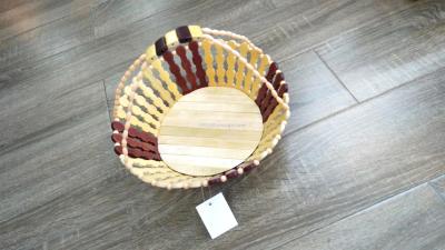 Bamboo fruit basket 
