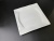 Daily necessities ceramic plate tableware 9 inches square good fortune plate