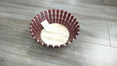 Bamboo fruit basket 