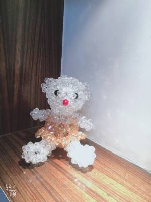 Crystal teddy bear girl (mom)