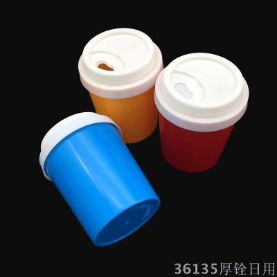 Plastic toothpick bottle coffee cup seasoning can a box of mixed colors