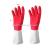 Latex gloves, hinda double color Latex gloves, wash dishes, wash clothes, and use rubber gloves.