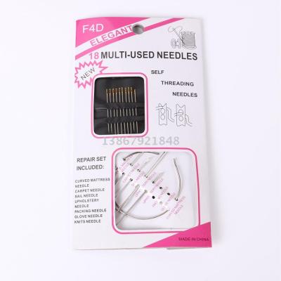 Needle and thread set sewing tools hand stitching needle