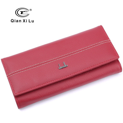 Amazon Ebay dunhuang foreign trade cases and bags source of goods women's leather wallet classic women's handbag brand