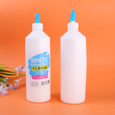 500ml White Glue Student Handmade White Glue Environmentally Friendly Non-Toxic White Latex DIY White Latex